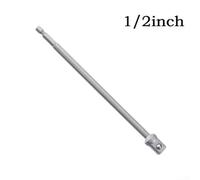 Rallonge pour perceuse 200mm Pour Mandrin 1/4 3/8 1/2 Pouces(12.7mm) | Acier chrome vanadium, tige hex 1/4, bille de pour verrouillage, usage manuel électrique, 200mm long