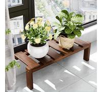 Rallonge pour Rebord de Fenêtre Rallonge de Rebord de Fenêtre en Bois, Balcon Étagère D'extension pour Plantes Sans Perçage avec Pieds, Rallonge de Comptoir pour Fenêtres(60x30x20 cm (24x12x8 in))