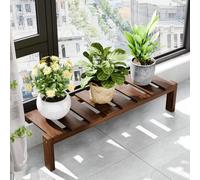 Rallonge pour Rebord de Fenêtre Rallonge de Rebord de Fenêtre en Bois, Balcon Étagère D'extension pour Plantes Sans Perçage avec Pieds, Rallonge de Comptoir pour Fenêtres(80x30x20 cm (31x12x8 in))