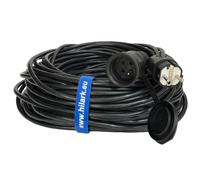 Rallonge renforcée H05VV-F 3x1,5mm² 25m fiche prise