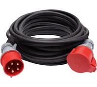 Rallonge Solight - connecteur, 1 prise, noir, 15m