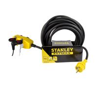STANLEY FATMAX Prolongateur Chantier 4 Prises 16 T avec Clapets, IP44. Câble HO7RN-F 3G1,5 mm², Longueur 5 mètres