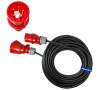 Rallonge triphasée CEE 45m H05VV-F 5x2,5 16A croisement de phases