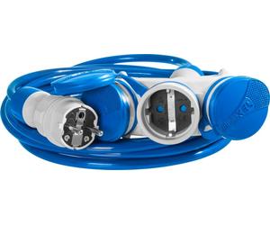 Rallonge triple 10m 250V 16A Schuko 3×2P+Z H07BQ-F 3×2,5 mm² IP44