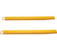 Rallonges de fourches SucceBuy, 152 cm de longueur x 11,4 cm de largeur, rallonges de fourches pour chariot élévateur en acier au carbone haute résistance, 1 paire de rallonges de fourches industriell