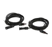 Rallonges électriques pour module solaire 100 W/45 W Ako (x2) Noir TU