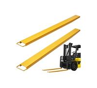 VEVOR Rallonges de fourches 2130 mm – Lot de 2, capacité 1,815 t, Q235 acier monobloc