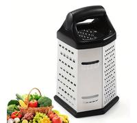 Ralpe À Boîte À 6 Côtés En Acier Inoxydable Professionnel Pour Citron, Pomme De Terre, Carotte, Légumes, Gingembre Et Fromage Avec Cuisine MAcier inoxydable
