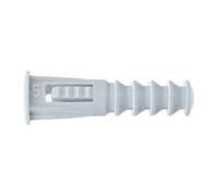 Ram - Cheville avec Collerette, 5mm x 22mm, Gris, Boîte de 250