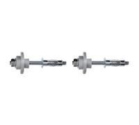 Ram - Fixation Lavabo par Cheville à Expansion, 8mm x 65mm (Lot de 2)