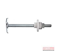 Ram - Fixation Lavabo Réglable Paroi Creuse avec Rondelles Excentrées, 8mm x 140mm