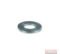 Ram - Rondelle en Acier Zingué, Épaisseur 1.2mm, 6mm x 25mm, Gris, Boîte de 200