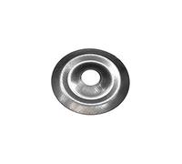 Ram - Rosace Plates, 40mm, Argent, Boîte de 100