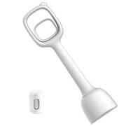 Ramasse-Crottes Pince À Déjections Ergonomique Portable À Mâchoire Dentée | Ramasse-Crottes Avec Bac Supérieur pour Promenade Camping Pique-nique Plage Jardin Pelouse Parc