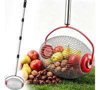Ramasse-fruits réglable avec manche télescopique de 170 cm