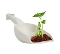 Ramasse-nourriture ergonomique : pelle à nourriture pour chiens, pelle ergonomique épaisse, grande pelle à main pour jardin, outil de jardinage pour pelle de terre pour plantes E