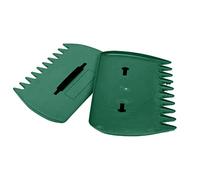 Ramasseur de Feuilles à Mains, râteau à Feuilles, pelles de Nettoyage Jardin, collecteur déchets avec Griffes pour Le ramassage Facile des Mauvaises Herbes