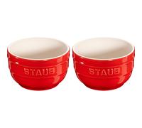 Ramequin 9 cm, set de 2, rouge, céramique, Staub