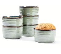 Ramequin céramique - Set de 6 - 240 ml - Vert