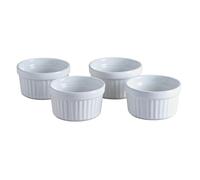 Ramequin CLASSIC 9 cm, set de 4 pc, blanc, grès, Mason Cash