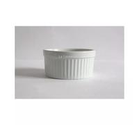 Ramequin en Grès émaillé blanc 11 cm