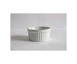Ramequin en Grès émaillé blanc 8 cm