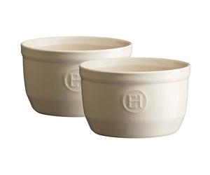 Ramequin LE N°10, set de 2 pièces, crème, argile, Emile Henry