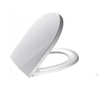 Ramm Siège de toilette, compatible avec Allia Paris Exclusive - En Duroplast antibactérien - Avec système d'abaissement automatique Soft Close - Pour cuvette de 52 cm