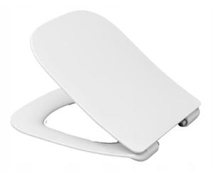 Ramm Siège de toilette compatible avec Cersanit Colour, siège de WC en Duroplast antibactérien, couvercle avec système d'abaissement automatique Soft Close