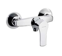 Ramon Soler Robinet de douche monocommande avec pommeau flexible ou support Titanium