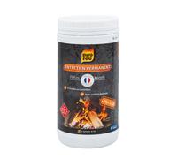 Pyrofeu Entretien Permanent – Élimine goudrons et créosotes – 800 g (Bois/Charbon/Fioul)