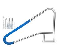 Rampe de Piscine - DUOKU - 139,7 x 81,2 cm - Acier Inoxydable 304 - Antirouille - 115 kg