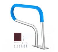 Rampe de Piscine-VEVOR-805 x 100 x 585 mm-Barre d'appui Antirouille avec Couvercle de Poignée et Accessoires pour Spas