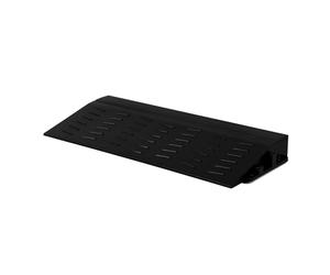 Rampe de Seuil pour Robot Aspirateur, Accès Facile aux Portes | Plastique Noir Antidérapant, Mouvement Stable en Montée, pour Robot Laveur et Entrées de Patio