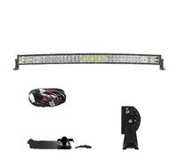 Rampe d'éclairage LED tout-terrain, Spot Flood Combo faisceau, 110000LM luminosité, 42 Courbe avec fil