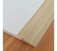 Rampes de seuil en PVC,Barre de Seuil,Réducteurs de Seuil,Bandes de Transition au Sol Autocollantes,Profil de Compensation de Réglage en Hauteur Rattrapage Niveau,Rail de Transition,100cm×2cm