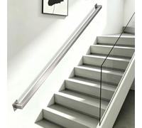 Rampes d'escalier de 1pied-20pieds pour escaliers intérieurs，rampes d'escalier modernes avec support mural，barre d'appui en acier inoxydable pour décorations extérieures(60cm)