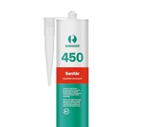 Ramsauer Mastic silicone 450 1K - Cartouche de 310 ml (blanc cassé)