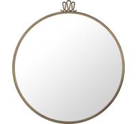 GUBI Miroir mural Randaccio Ø60 cm Laiton antique Moyen