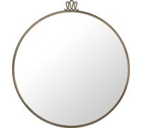 Gubi Miroir mural Randaccio rond Ø70 cm Laiton antique