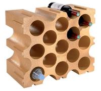 Cubes de bouteilles jusqu'à Ø 92 mm pour 15 bouteilles, Terracotta B229V