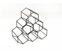 Range bouteille COMPACTOR BOUTEILLES HEXA BRUN CUIVRE