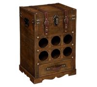 Range-Bouteilles en Bois "Bar" 58cm Marron