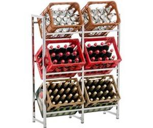 Range bouteilles Lennert - Taille XL - Couleur Chrome Inox G