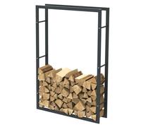 Range-bûches en acier noir Bc-elec HHWPF0026 - 150x100x25CM