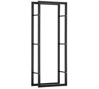 Range bûches Etagère porte bois de cheminée porte-bûches intérieur et extérieur charge max. 100 Kg dim. 60L x 25l x 150H cm