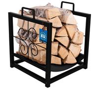 Range-bûches intérieur - KOTARBAU - MK TRADING - Acier revêtu poudre - Poignées pratiques - 35 5×35 5×41 cm