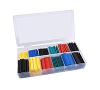 Range-câbles, gaine de rangement, kit de 164 gaines thermorétractables, gaines isolantes assorties, gaines thermorétractables, 8 tailles