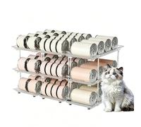 Range-Canettes Cuisine,Distributeur Automatique À Roulement Étanche,Étagère pour conserves chien - pour Réfrigérateur, Placard Cuisine, Camping-car, Dortoir, Garage, Crémaillère, Anniversaire
