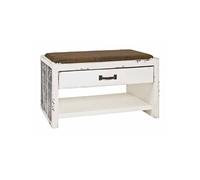 Range-Chaussures & Assise Ecriture 72cm Blanc